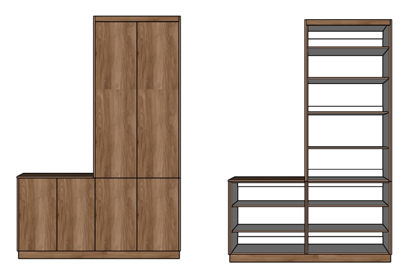 CLOSET DE BLANCOS MB5
