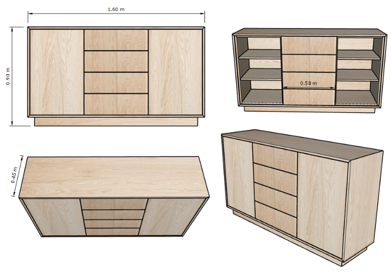 CAJONERA “OKSANA” MBR4