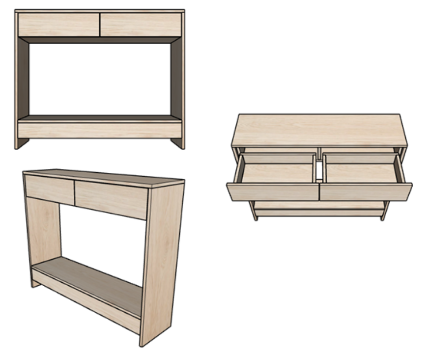 CREDENZA MODELO C3